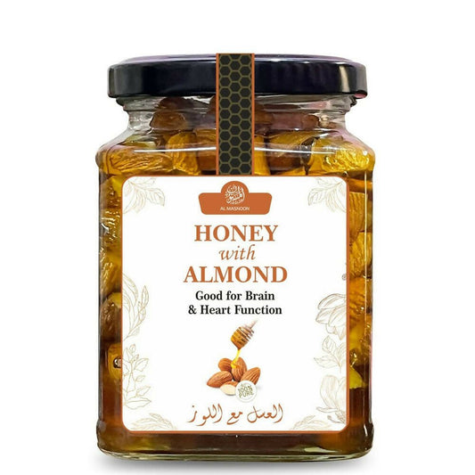 Al Masnoon Honey With Almonds - Grab2buy