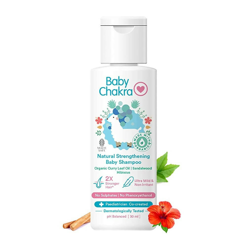 BabyChakra Natural Strengthening Baby Shampoo - Grab2buy