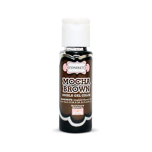 Confect Mocha Brown | Edible Gel Color