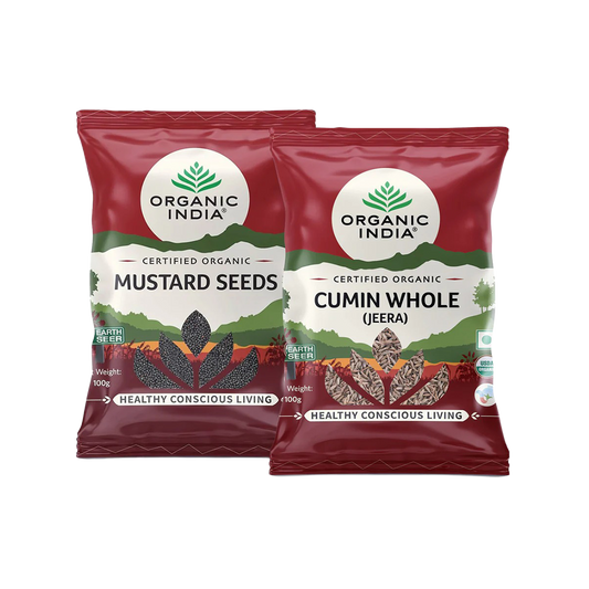 Mustard Seeds & Cumin Whole (Jeera) Combo