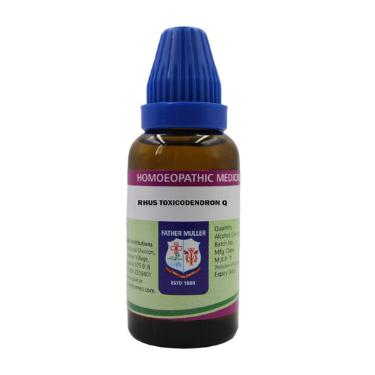 Father Muller Rhus Toxicodendron Mother Tincture Q - Grab2buy