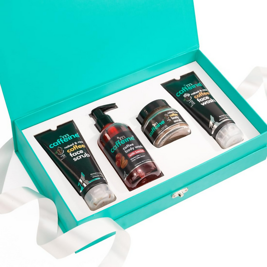 mCaffeine Shower Temptations Gift Set For Women & Men