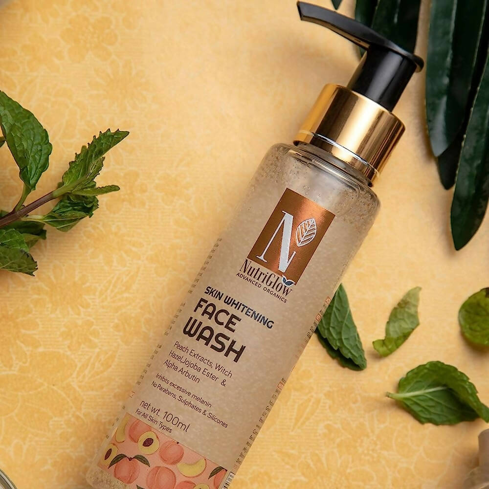 NutriGlow Advanced Organics Skin Whitening Face Wash - Grab2buy