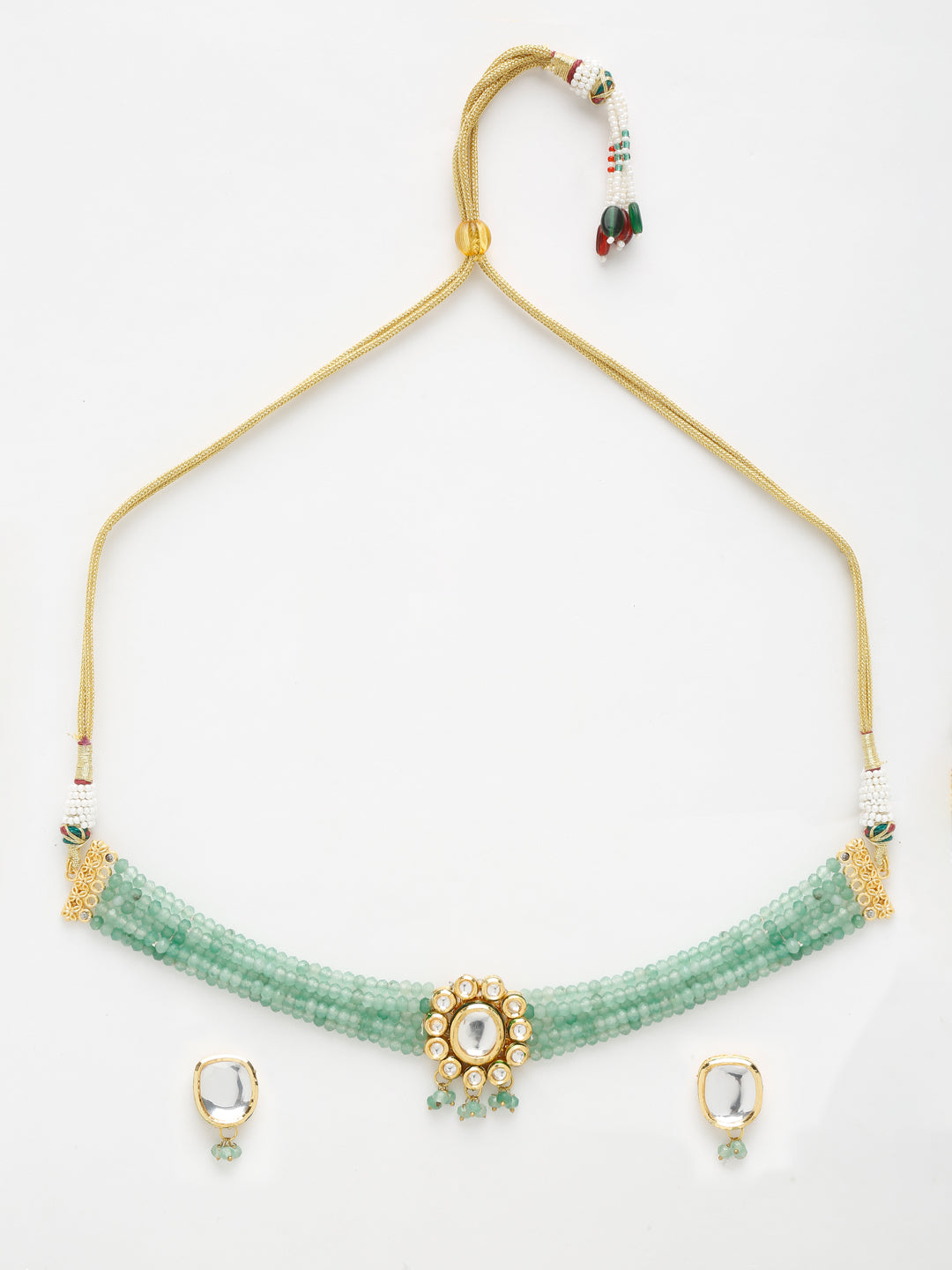 Kundan Choker With Studs - Ruby Raang - Grab2buy
