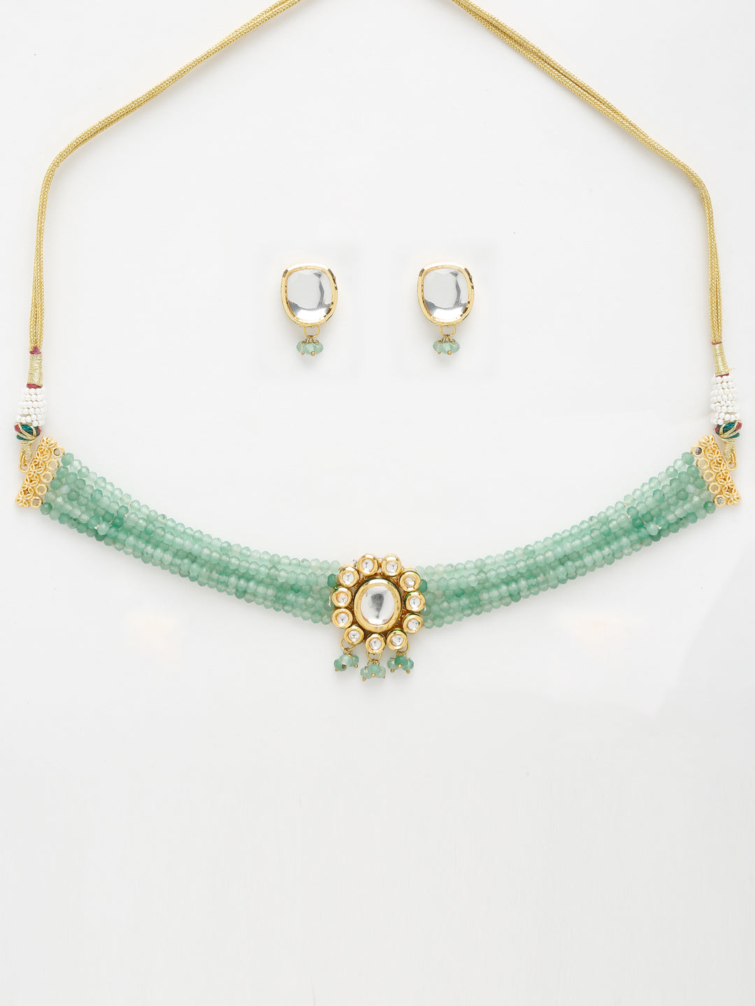 Kundan Choker With Studs - Ruby Raang - Grab2buy