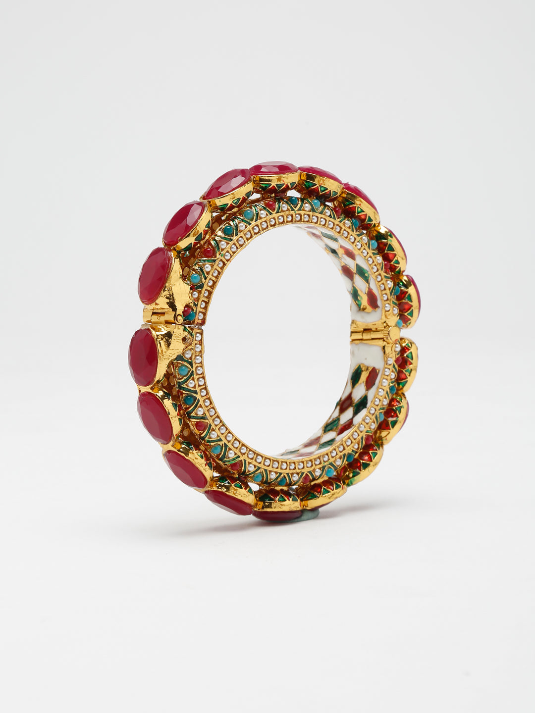 Single Multi Embellished Bangle - Ruby Raang - Grab2buy