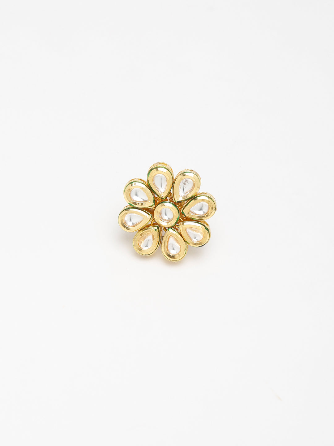 Kundan Ring - Ruby Raang - Grab2buy