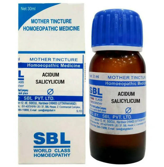 SBL Homeopathy Acidum Salicylicum Mother Tincture Q - Grab2buy