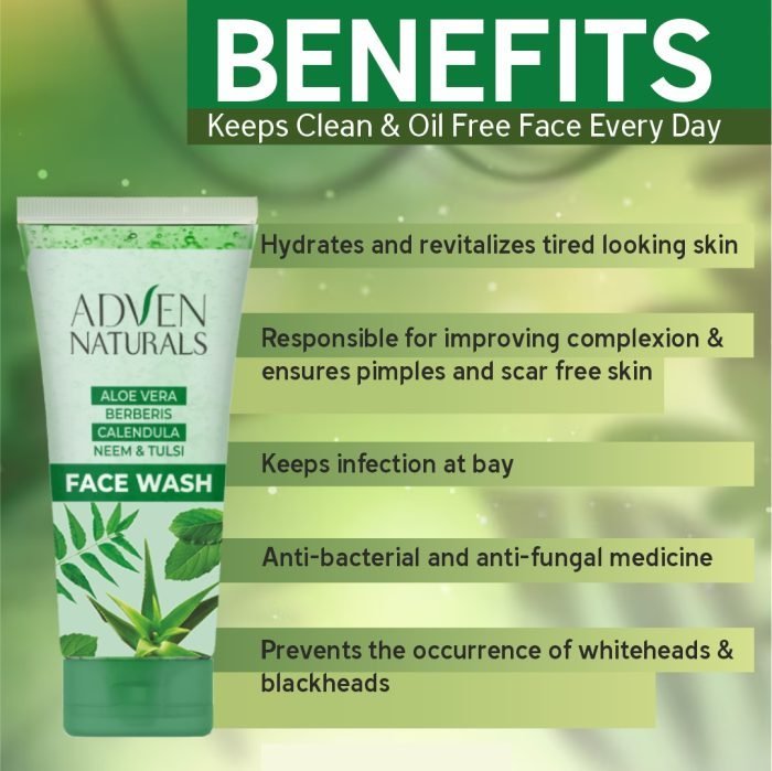 Adven Homeopathy Naturals Face Wash - Grab2buy