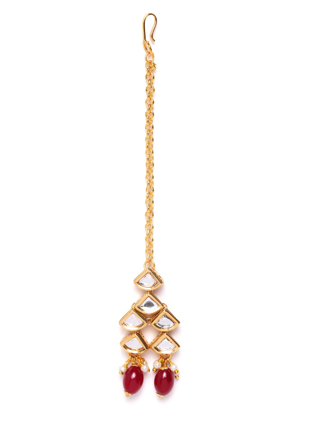 Priyaasi Women Kundan Gold Plated Jewellery Set - Grab2buy
