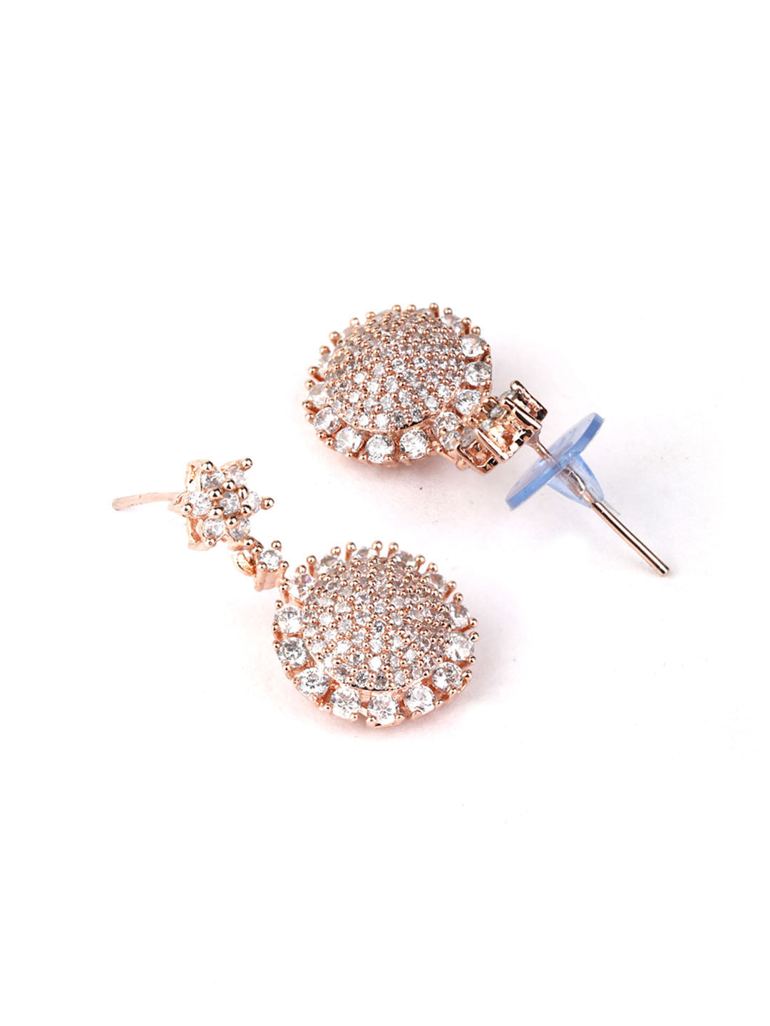 Priyaasi Women American Diamond Jewellery Sets with Ring - Grab2buy
