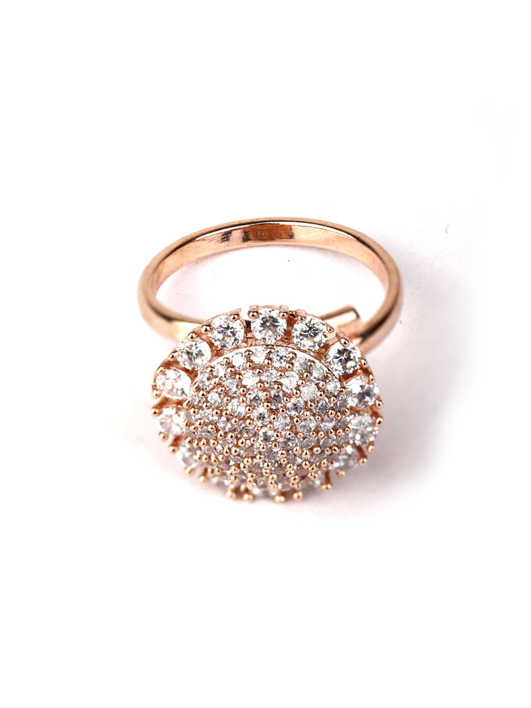 Priyaasi Women American Diamond Jewellery Sets with Ring - Grab2buy