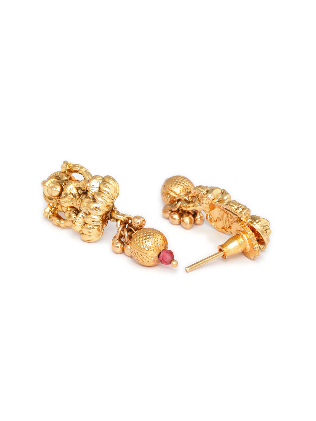 Priyaasi Women Traditional Gold Plated Laxmi Jewellery Set - Grab2buy