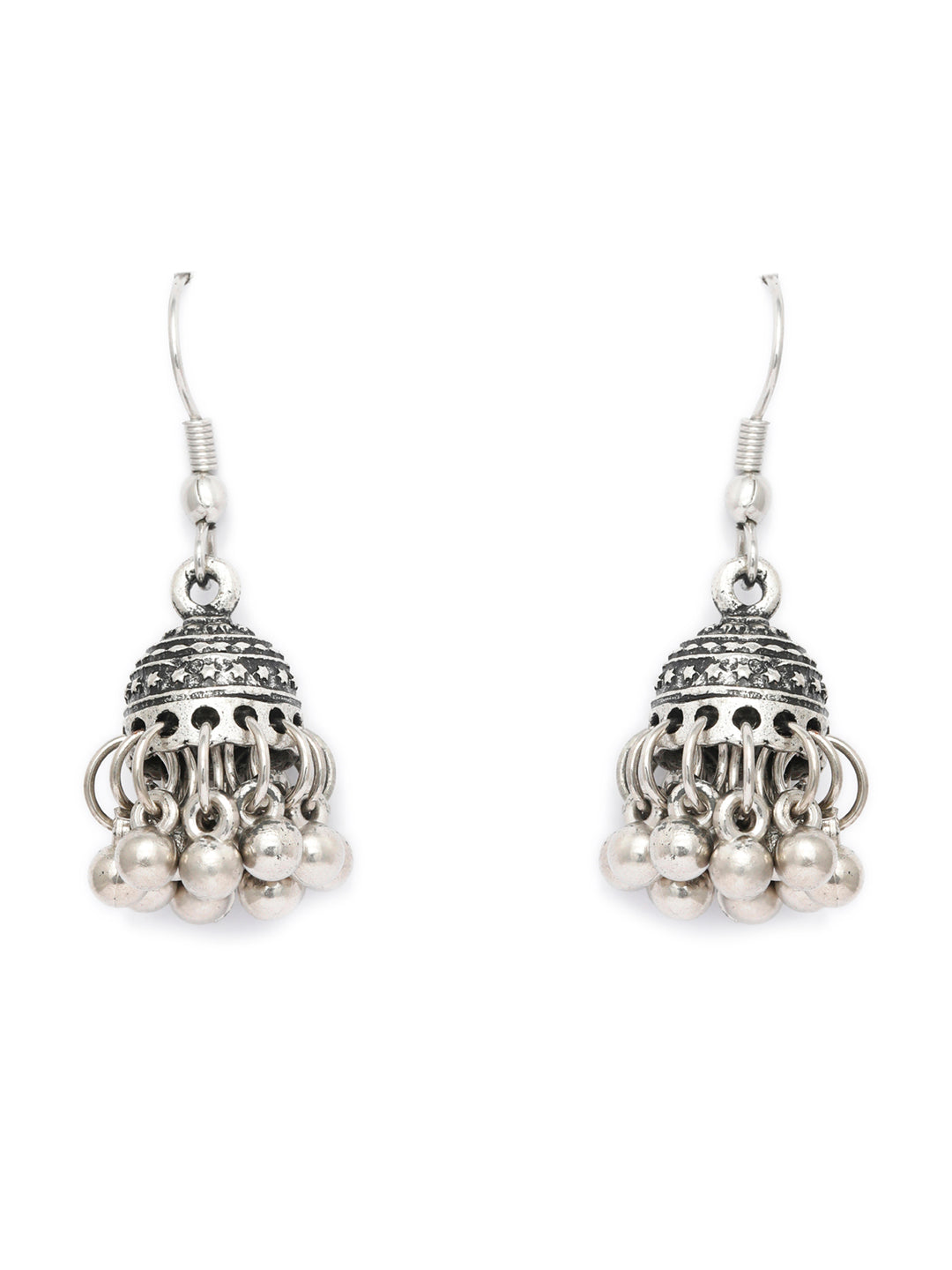 Priyaasi Women Tribal Ganesha Oxidised Jewellery Set - Grab2buy