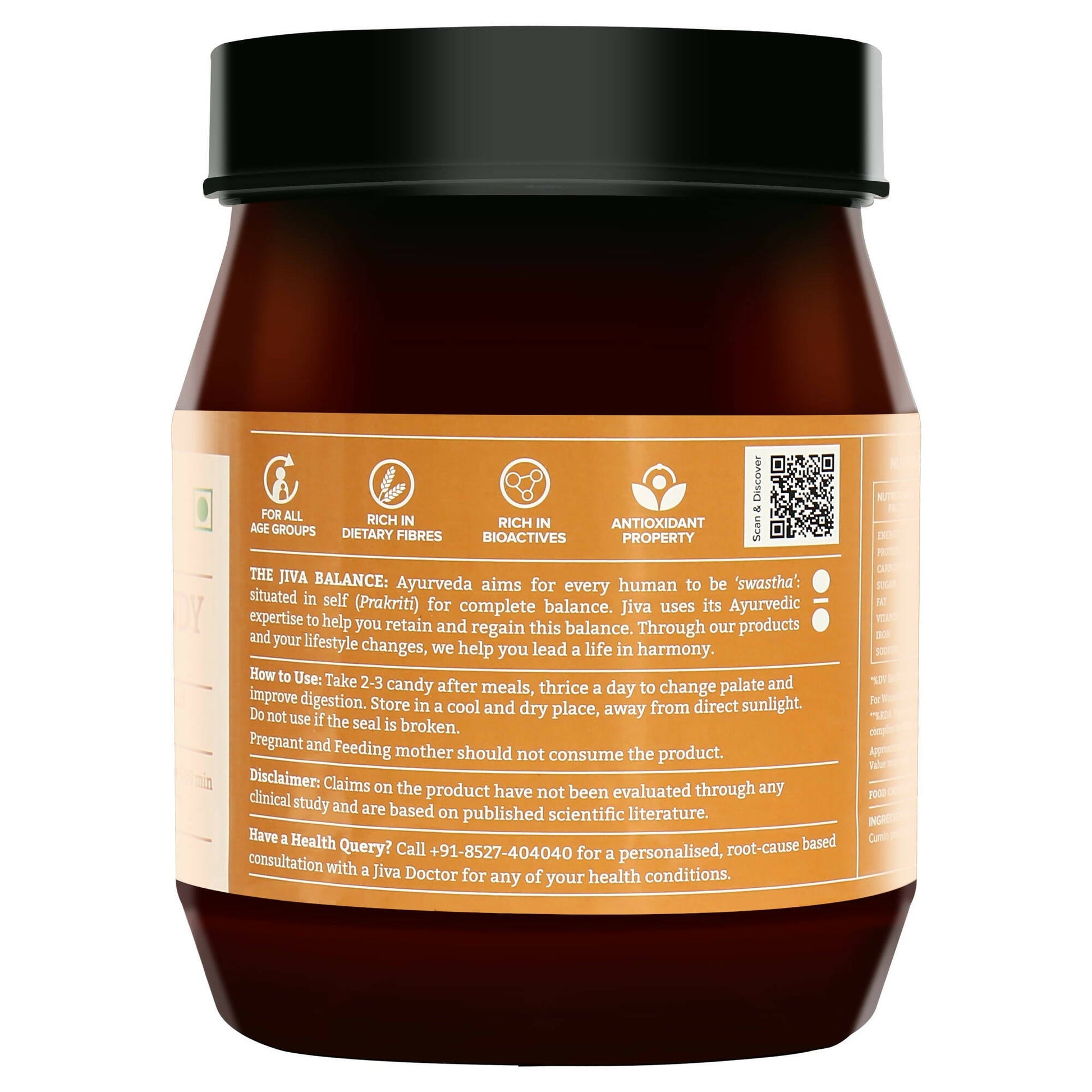 Jiva Ayurveda Chatpata Amla Candy - Distacart
