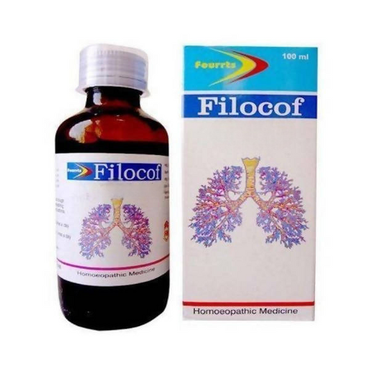 Fourrts Homeopathy Filocof Syrup – Homeopathic Cough & Respiratory Wellness Tonic