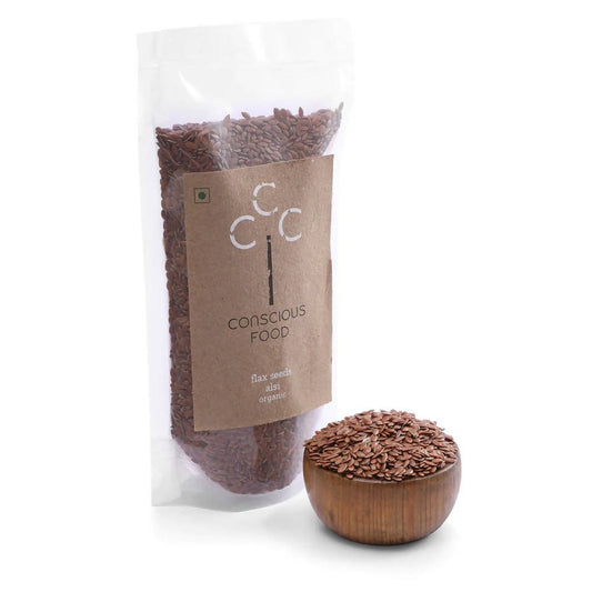 Conscious Food Organic Flax Seeds Grab2Buy Conscious Food Grab2Buy