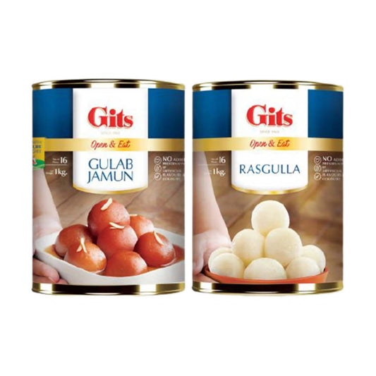 Gits Rasgulla & Gulab Jamun - Combo Pack - Grab2buy