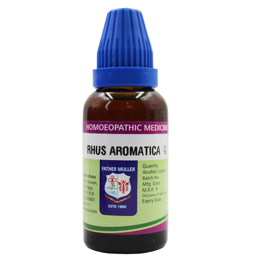 Father Muller Rhus Aromatica Mother Tincture Q - Grab2buy