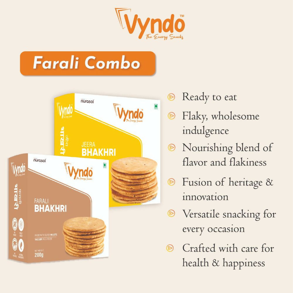 Vyndo Farali Bhakhri Combo - Grab2buy