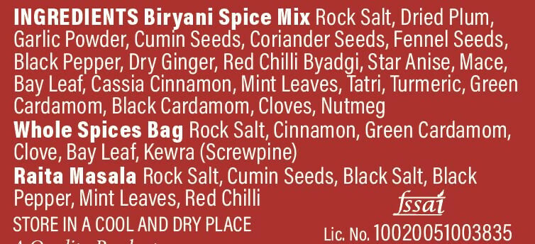 Uttam Spices Biryani Kit Restaurant like Taste - Grab2buy