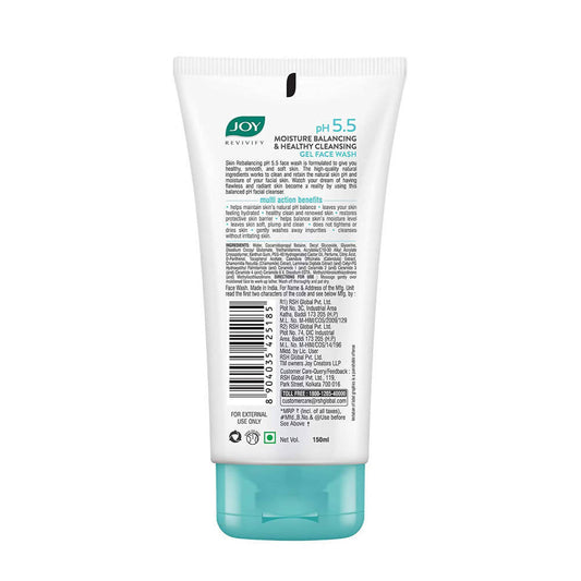 Joy Revivify pH 5.5 Gel Face Wash Grab2Buy Joy Grab2Buy