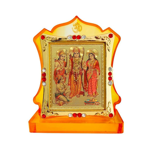 JMStore Hindu Lord Shri Ram Darbar Statue Ram Darbar Murti with Mara Sita, Laxman & Hanuman Ji - Grab2buy