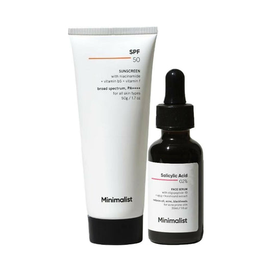 Minimalist Bestseller Duo for Acne Prone Skin Grab2Buy Minimalist Grab2Buy
