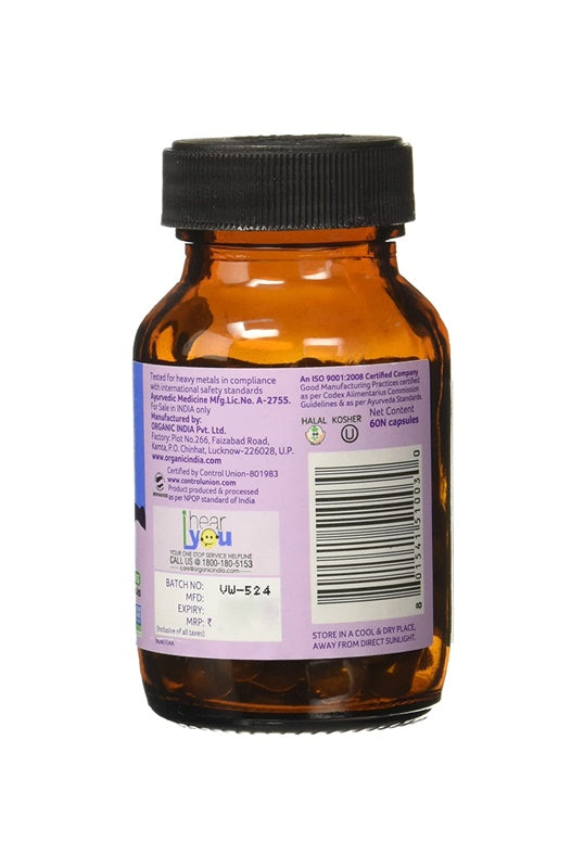Organic India Moringa Essential Nutrition Ingredients