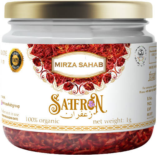Mirza Sahab Organic Saffron - Grab2buy