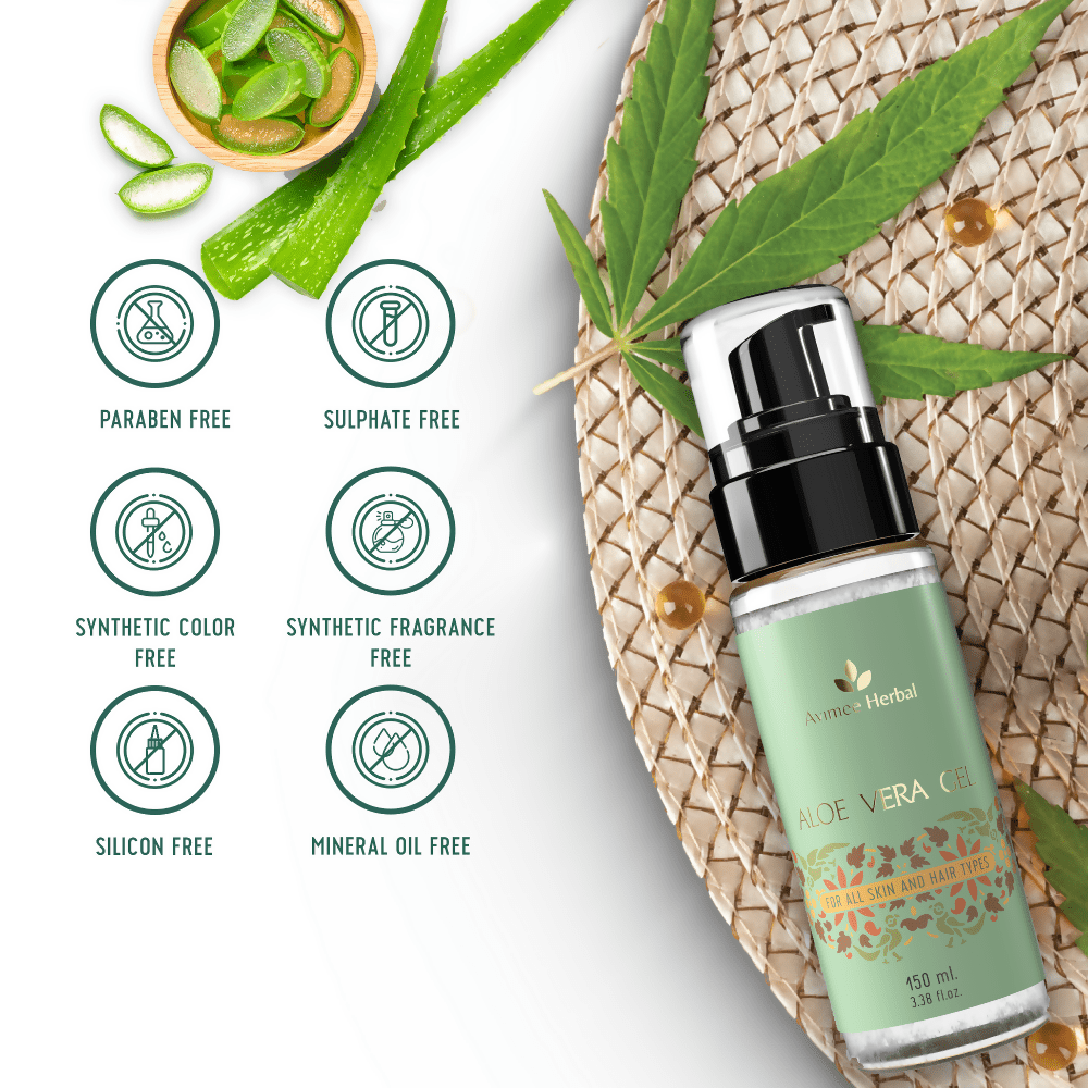 Avimee Herbal Pure Aloe Vera Gel - Grab2buy