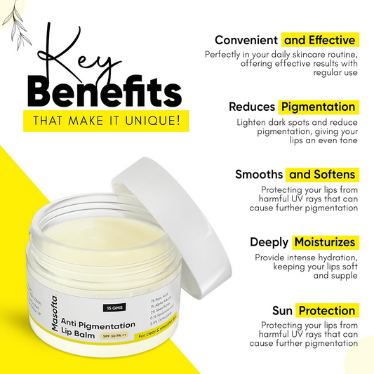 Masofta Anti Pigmentation Lip Balm Grab2Buy Masofta Grab2Buy
