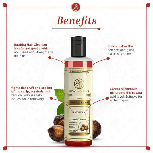 Khadi Natural Herbal Satritha Hair Cleanser Grab2Buy Khadi Natural Grab2Buy