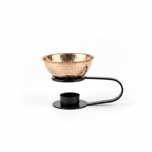 Oil Warmer | Iron & Copper