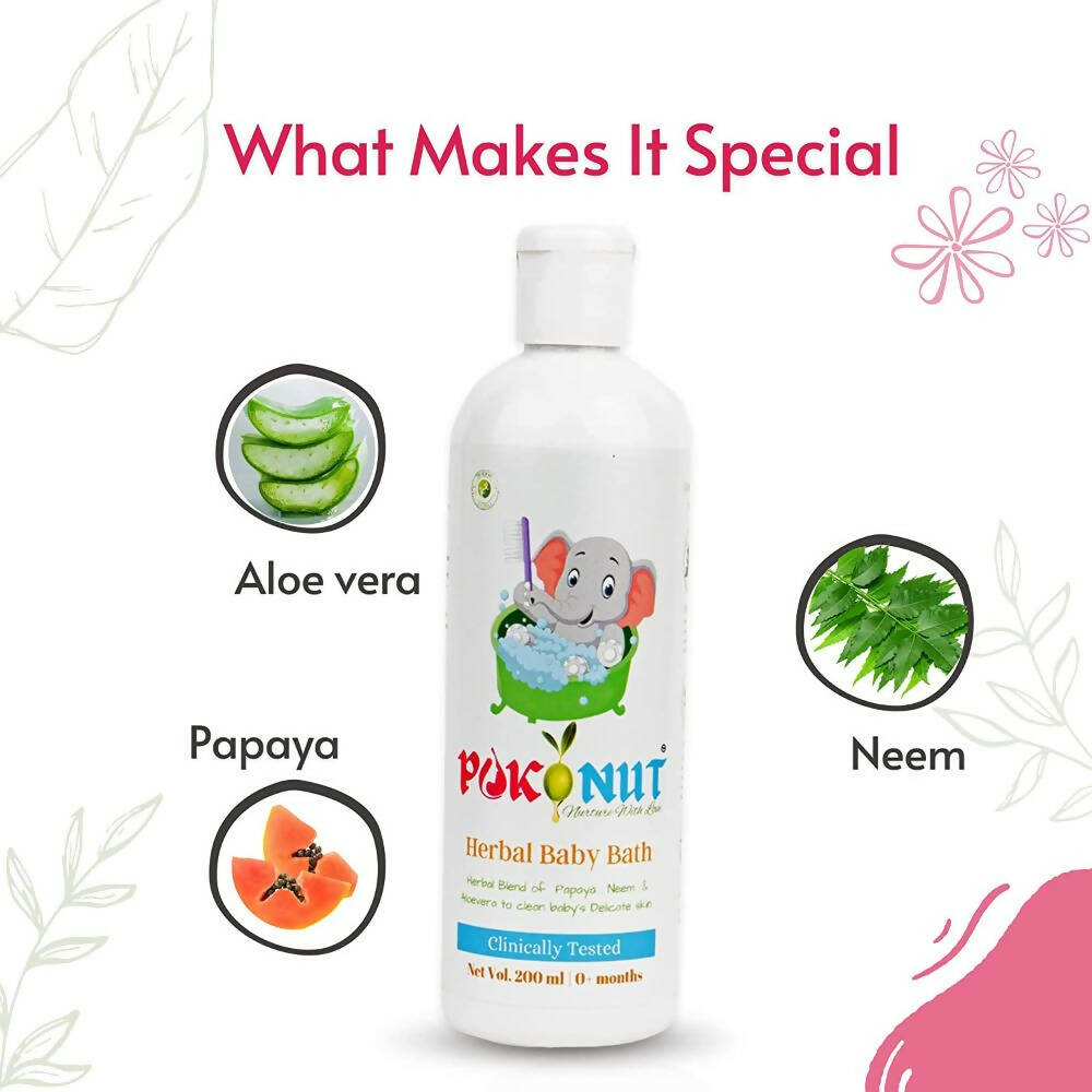 Pokonut Herbal Baby Body Bath - Grab2buy