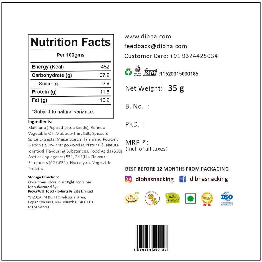 Dibha Peri Peri Makhana