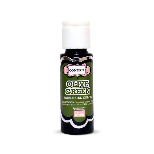 Confect Olive Green | Edible Gel Color