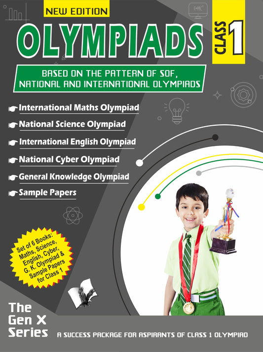 Olympiad Value Pack Class 1 (6 Book Set) by V&S Editorial Board