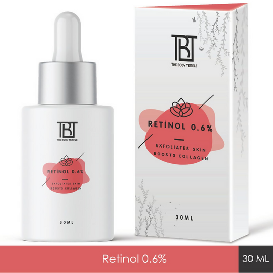 The Body Temple Retinol 0.6% Anti Ageing Night Face Serum Grab2Buy The Body Temple Grab2Buy