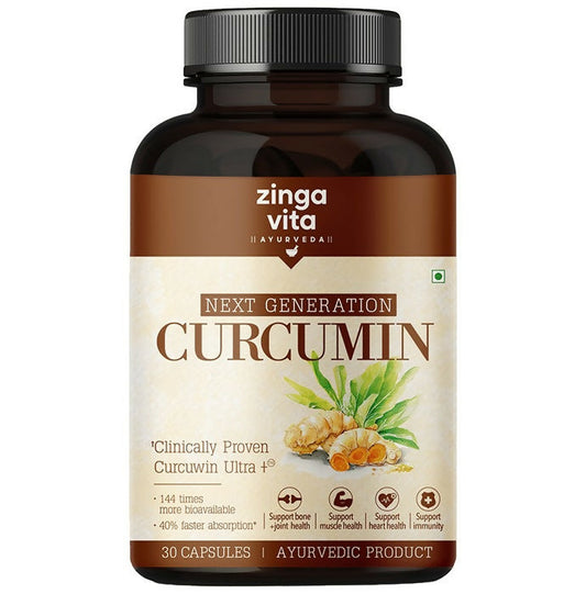 Zingavita Next Generation Curcumin Capsules - Grab2buy