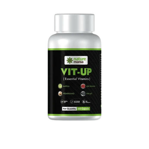 Nature Mania Vit-Up Capsules (Vit D & Vit B12 Multivitamin)