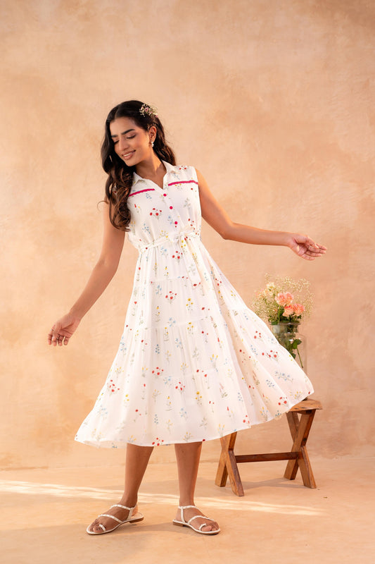Juniper Whisper Bloom Summer Dress