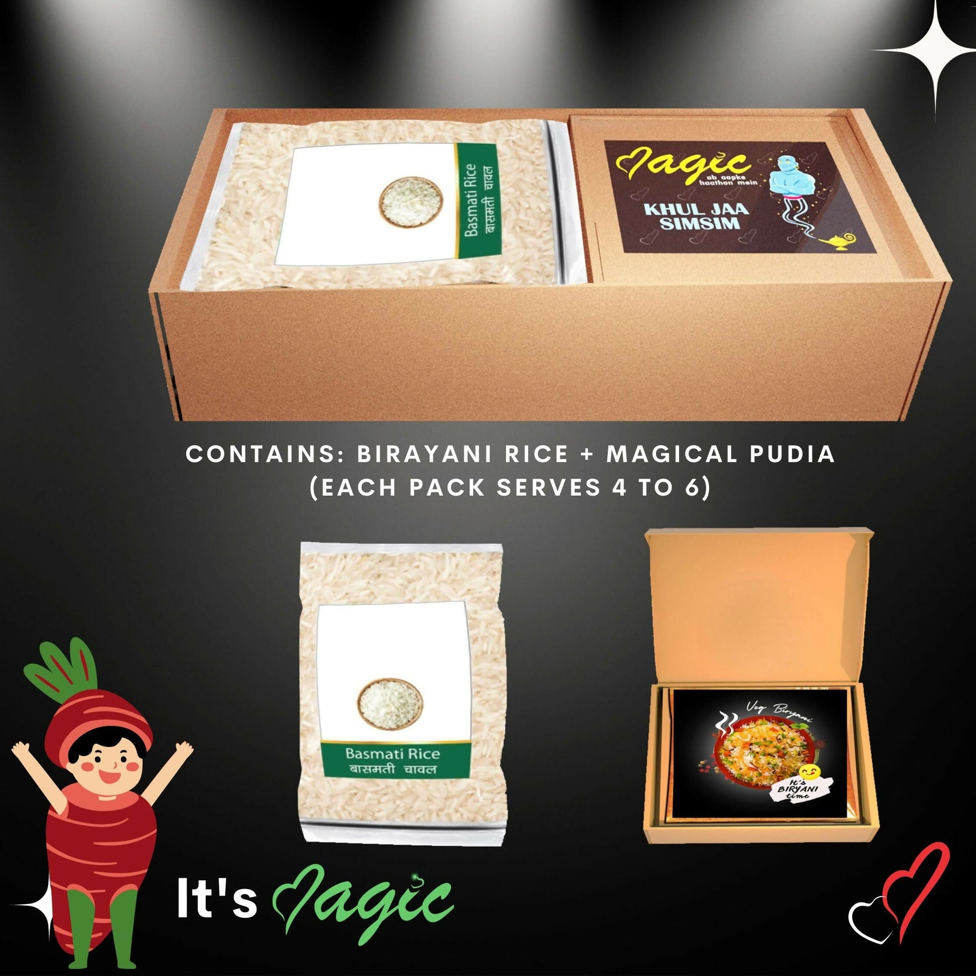 Sanskriti Magic Masala Bombay Biryani All-in-One Kit - Grab2buy
