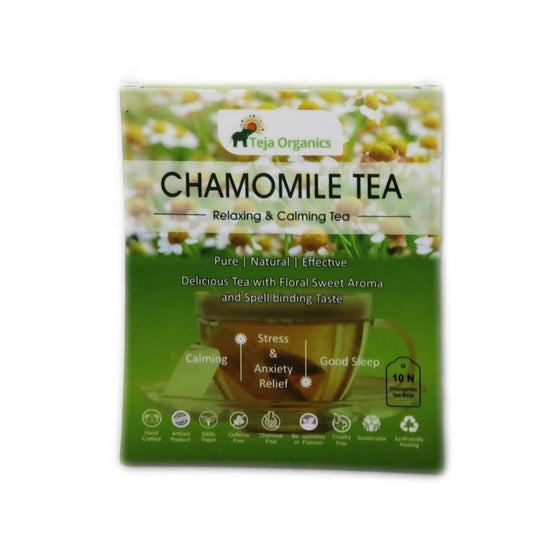 Teja Organics Chamomile Tea Bags Grab2Buy Teja Organics Grab2Buy