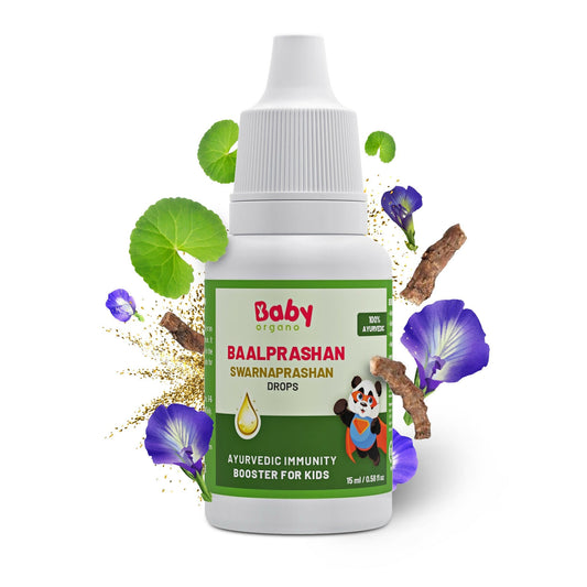 Babyorgano Swarnaprashan Drops (Baalprashan) Grab2Buy Babyorgano Grab2Buy