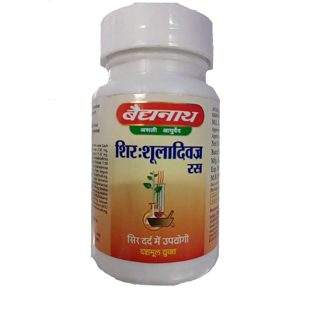 Baidyanath Shirashooladivajra Ras (40 Tabs):