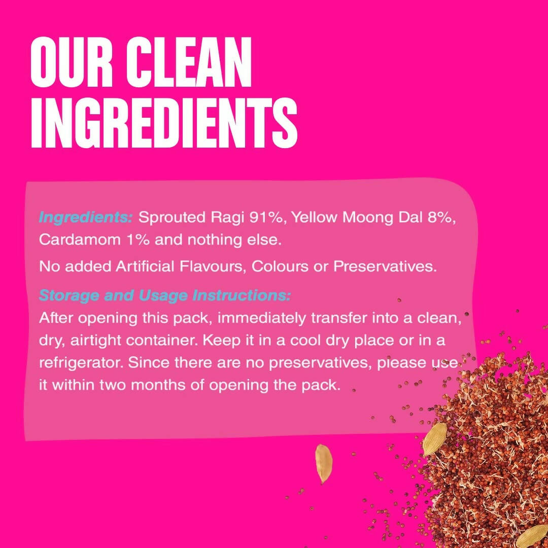 Early Foods Organic Sprouted Ragi Porridge Mix - Grab2buy