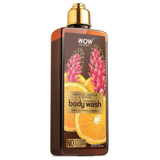 Wow Skin Science Valencia Orange & Ginger Foaming Body Wash Grab2Buy Wow Skin Science Grab2Buy