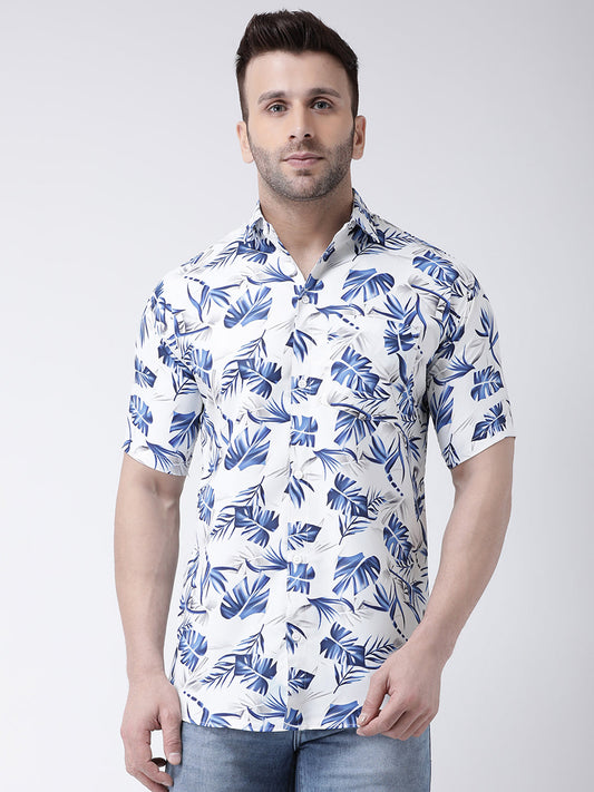 RIAG Multi color Men's Half Sleeves Printed Shirt