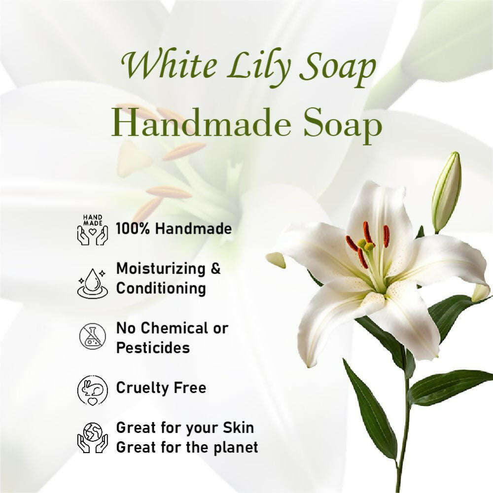 Prakriti Herbal Soap White Lily - Distacart